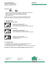 Preview for 23 page of RTK DAC RE 3581 Series Installation And Operating Instructions Manual