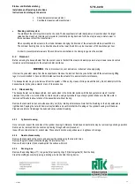 Preview for 20 page of RTK MDK 5351 Installation And Operating Instructions Manual