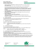 Preview for 3 page of RTK MV 5051 Series Installation And Operating Instructions Manual