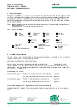 Preview for 10 page of RTK RE3446 Installation And Operating Instructions Manual