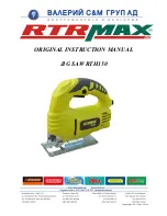 Предварительный просмотр 1 страницы RTRMAX RTH150 Original Instruction Manual