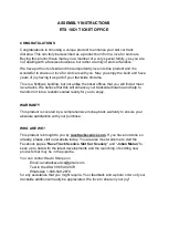 Preview for 1 page of RTS 10D1 Assembly Instructions Manual