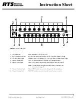 Preview for 3 page of RTS ACS-101 Instruction Sheet