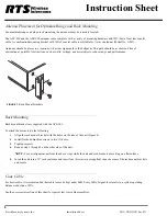 Предварительный просмотр 6 страницы RTS ACS-101 Instruction Sheet