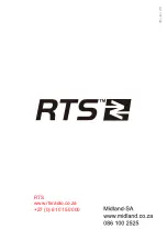 RTS DV 2066S Series User Manual preview