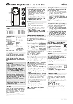 Preview for 2 page of RTS Easywave G66 021 10 Manual