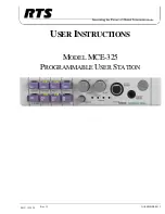 Предварительный просмотр 77 страницы RTS MCS-325 Manual