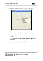 Предварительный просмотр 3 страницы RTS OMNEO Configuration