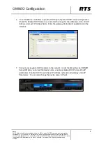 Предварительный просмотр 4 страницы RTS OMNEO Configuration