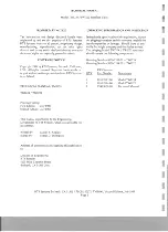 Preview for 2 page of RTS TW1222-CM Technical Manual