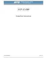 Preview for 1 page of RTS XCP-32-DB9 Technical Manual