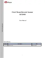 RTscan RT230H User Manual предпросмотр