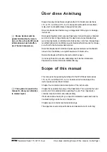 Preview for 3 page of RTW 115 G Series Operating Manual