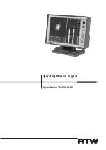 Предварительный просмотр 131 страницы RTW DigitalMonitor 10500X-PLUS Operating Manual