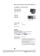 Preview for 2 page of RTW PortaMonitor 10611X-VID Operating Manual