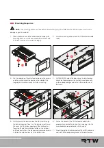 Предварительный просмотр 6 страницы RTW TM3 Series Device Installation Manual