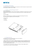 Preview for 6 page of RTX RTX4027 User Manual