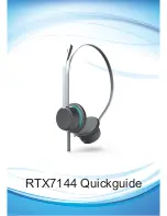 Предварительный просмотр 1 страницы RTX RTX7144 Quick Manual