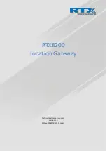 Preview for 1 page of RTX RTX8200 User Manual