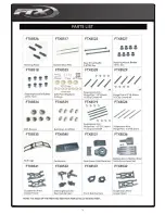 Preview for 14 page of RTX SideWinder RTR Electric Dune Buggy Component And Upgrade Parts Listing