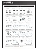 Preview for 18 page of RTX SideWinder RTR Electric Dune Buggy Component And Upgrade Parts Listing