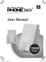 RTX Wireless PHONE Jack User Manual предпросмотр