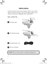 Предварительный просмотр 4 страницы RTX Wireless PHONE Jack User Manual