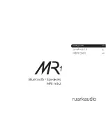 RuarkAudio MR1 mk2 User Manual предпросмотр