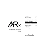 Предварительный просмотр 101 страницы RuarkAudio MRx User Manual