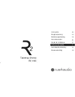 Preview for 161 page of RuarkAudio R2 mk3 User Manual