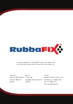 Preview for 21 page of RubbaFix MELTA Pro Operating Instructions Manual