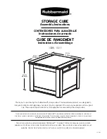 Rubbermaid 1Q05 Assembly Instructions Manual preview