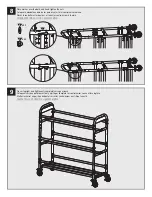 Предварительный просмотр 7 страницы Rubbermaid 2144269 Assembly Instructions Manual