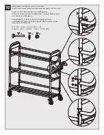 Предварительный просмотр 8 страницы Rubbermaid 2144269 Assembly Instructions Manual