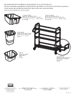 Предварительный просмотр 10 страницы Rubbermaid 2144269 Assembly Instructions Manual