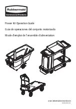 Предварительный просмотр 1 страницы Rubbermaid 2173519 Operation Manual