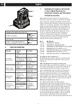 Предварительный просмотр 8 страницы Rubbermaid 2173519 Operation Manual