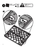 Предварительный просмотр 6 страницы Rubbermaid 2P38 Assembly Instructions Manual