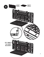 Предварительный просмотр 9 страницы Rubbermaid 2P38 Assembly Instructions Manual