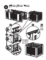 Предварительный просмотр 11 страницы Rubbermaid 2P38 Assembly Instructions Manual