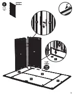 Предварительный просмотр 15 страницы Rubbermaid 2U84 Assembly Instructions Manual