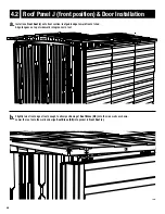 Предварительный просмотр 20 страницы Rubbermaid 5L30 | 7T54 Assembly Instructions Manual