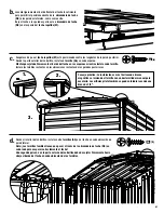 Предварительный просмотр 61 страницы Rubbermaid 5L30 | 7T54 Assembly Instructions Manual