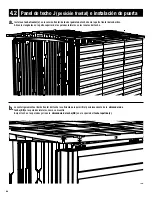 Предварительный просмотр 64 страницы Rubbermaid 5L30 | 7T54 Assembly Instructions Manual