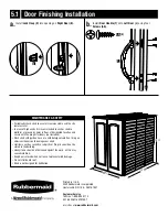 Предварительный просмотр 23 страницы Rubbermaid 5L30 Assembly Instructions Manual