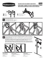 Предварительный просмотр 1 страницы Rubbermaid 7Y99 Assembly Instructions