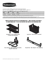 Предварительный просмотр 2 страницы Rubbermaid 7Y99 Assembly Instructions