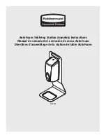 Предварительный просмотр 1 страницы Rubbermaid Autofoam Assembly Instructions