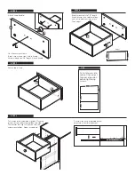 Предварительный просмотр 2 страницы Rubbermaid Dovetail Drawer Series Quick Start Manual