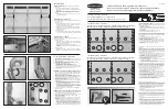 Rubbermaid FastTrack 5G76 Assembly Instructions Manual preview